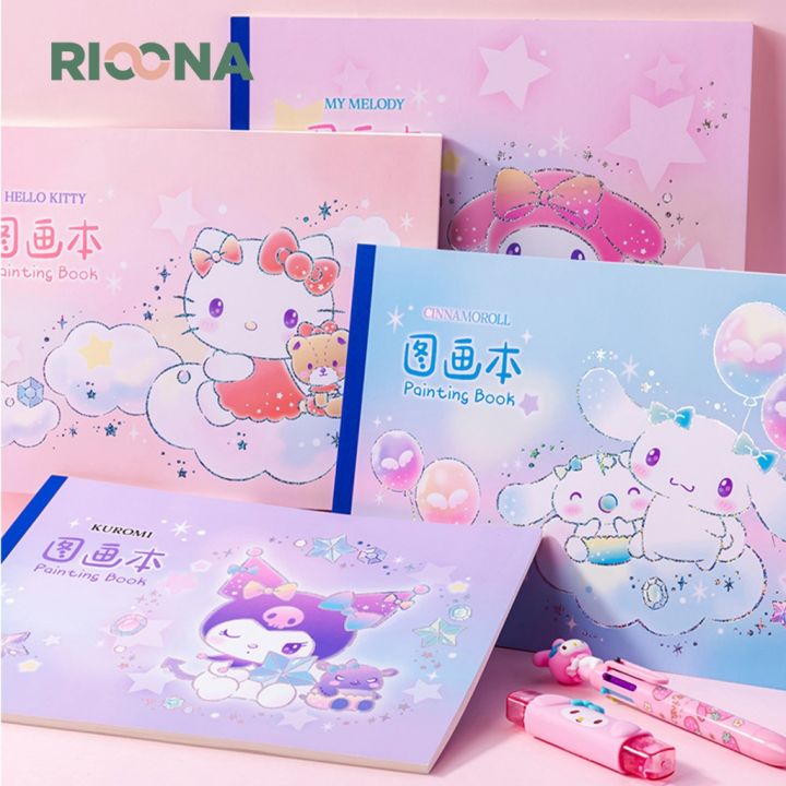 Buku Gambar Sanrio Buku Sketsa Sanrio Buku Gambar Kuromi Cinnamoroll