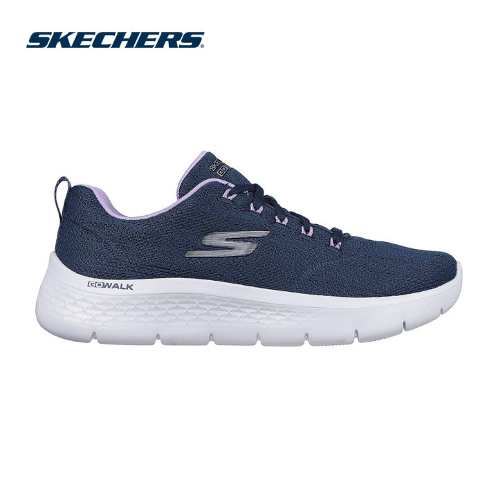 Skechers Women GOwalk 6 High Energy Shoes - 124619-BKHP Perempuan