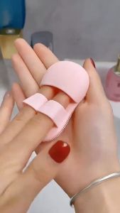 5Pcs Face Silicone Cleansing Brush Mini Facial Face Wash Brush Cleansing Massage Finger Nose Brush