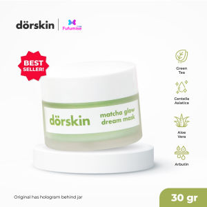 DORSKIN Moisturizer Series | Pink Bliss Moisturizer | Matcha Glow | Light Watery Gel | Dream Mask | Pelembab Wajah