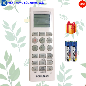 Điều khiển điều hòa LG E09SQ Inverter remote máy lạnh LG E09SQ - Tặng kèm pin