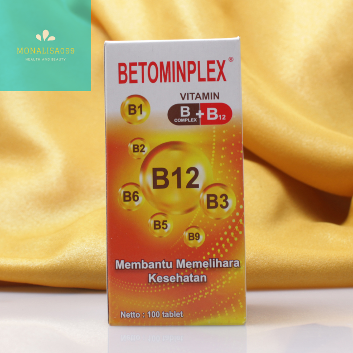 BETOMINPLEX Original / Betominplex Vitamin / VITAMIN B COMPLEX + B12 ...