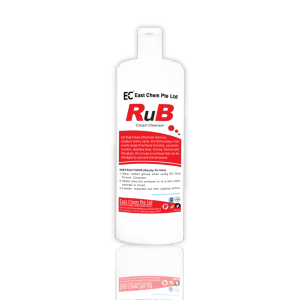 Rub Cream Cleanser by East Chem Rust Removal Metal Surfaces Shower Screens Fridge Bicycle Toiletries Rack etc. East Chem Pte Ltd