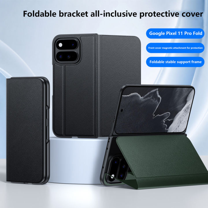 Smart Touch View Fllip Leather Phone Case For Google Pixel 11 Pro Fold ...