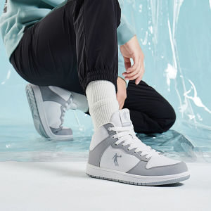 Qiaodan Mens Sneakers Breathable Rebound  Wear-resistant Rubber  Sports Sneaker Comfortable Male XM3580338