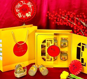 hộp quà cao cấp 6 hũ đường phèn