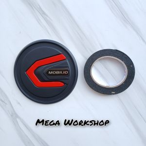 Tank Cover Tutup Tangki Bensin Mobil MOBILIO Hitam All Variant