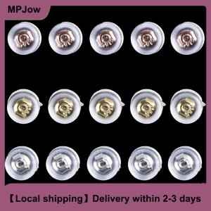 【Local shipping】 10Pcs Soft Clear Earnuts Earrings Backs Plugs Stoppers Findings Useful Jewelry