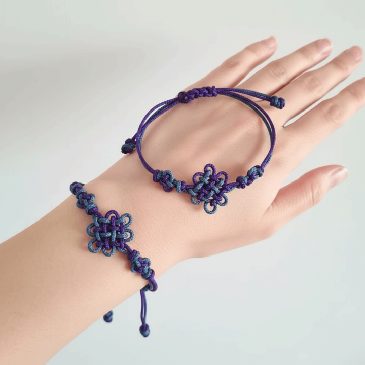 QUFUL Meaningful K-Pop Demon Hunters Bracelet Rumi Chinese Knot Couple ...