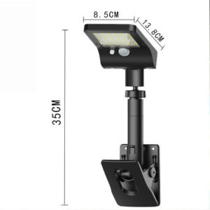 Outdoor motion sensor solar led light 92 high intensity led beads solar usb dual charging ip65 waterproof dustproof matibay sulit for courtyard park landscape