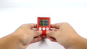ABS Large LED Timer Set Count-Down Up Clock Magnetic Reminder Trigger 24 Hours Alarm Clock Reminder for Cooking / Baking / Jogging / Study / Oven - Jam Set Minit & Masa Masak Ketuhar