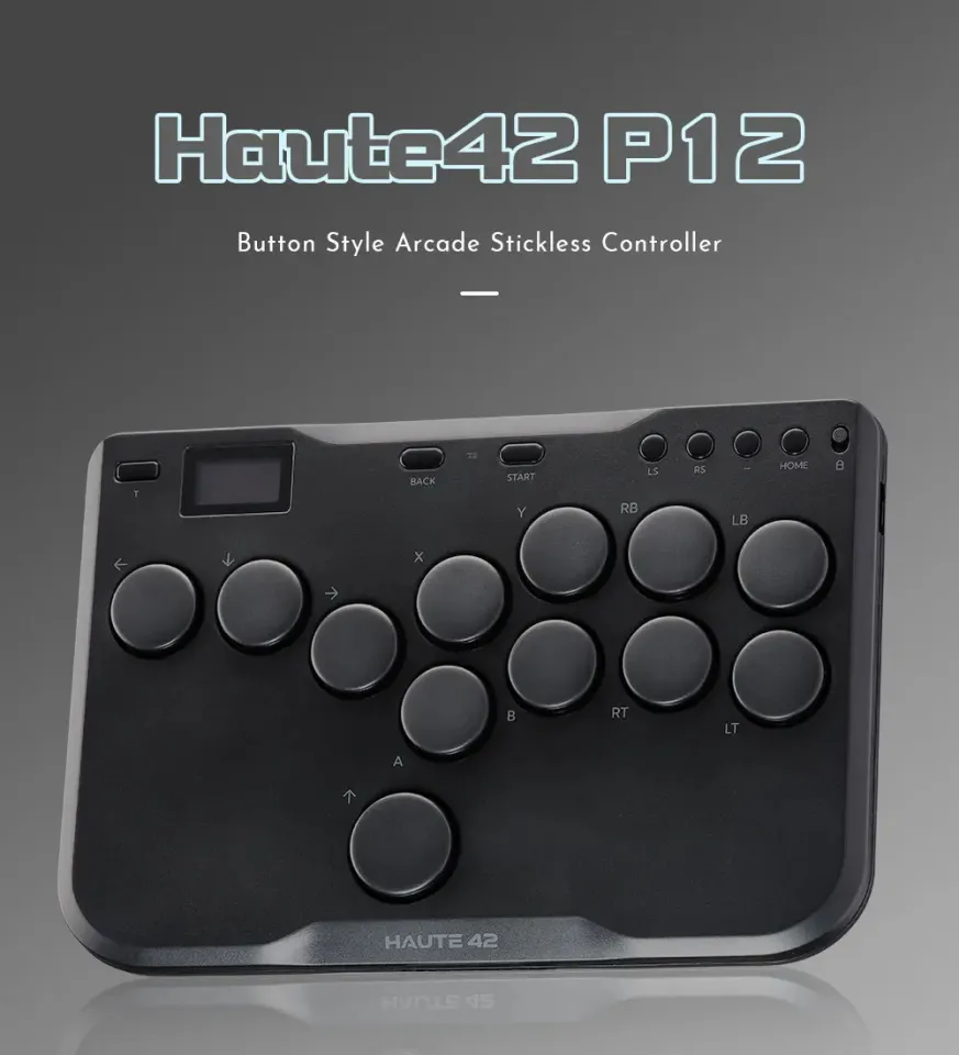 Haute42 P12 Cosmox Mini Arcade Joystick Hitbox Controller Keyboard