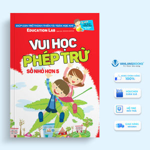 Sách - Tư Duy Toán Học Hàn Quốc - Vui Học Phép Trừ (Số Nhỏ Hơn 5)-Vanlangbooks
