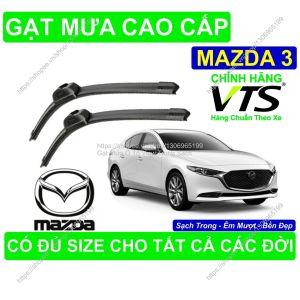 Gạt Mưa Silicon Nano Kính Lái Mazda 3 Cặp Gạt Mưa K.ính Lái Mazda 3 Có Đủ Size C.ho Các Đời Xe Mazda 3