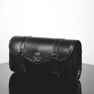 Punk phong cách xe máy túi lưu trữ saddlebag Chất liệu Da PU Túi dụng cụ thích hợp cho tay lái & ngã ba tay đua hàng ngày đi làm