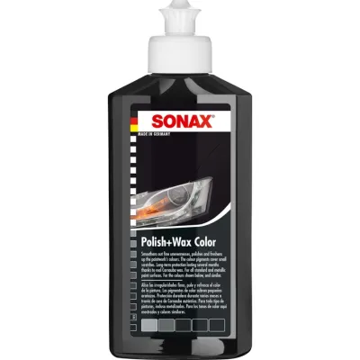Sonax Polish + Wax Colour for Black or White Cars 250ml
