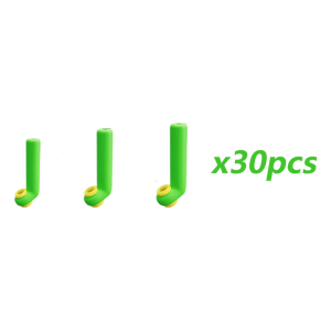 30pcs Cold Resistant Double Cores Fishing Float Adapters Fishing Gadget Float Rest For Versatile Fishing Scenario