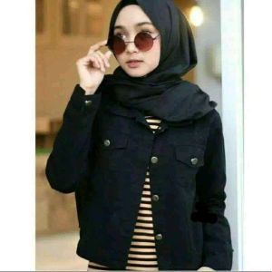 Jaket Jeans Biondy Cewe Remaja Trendy Jaket Wanita Dewasa Terbaru