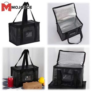 Mojoyce dung tích lớn Dệt Cách Điện Túi tote cho phụ nữ Bền cơm trưa giữ nhiệt Lưu Trữ Cho dã ngoại ngoài trời Và Du Lịch