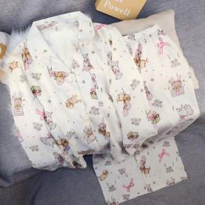 UNINICE Cloud Cotton New Style Sleepwear | Cute Cartoon Long Sleeve Pajama Set for Women