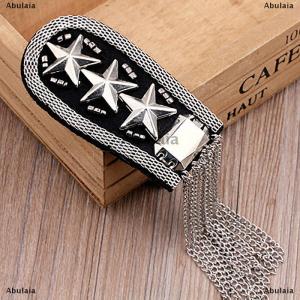 [COD] Abulaia 1Pcs Vintage Five Star Tassel Chain Shoulder Board Badges Beads Fabric Metal Epaulet Epaulette Pin On Brooch Medal