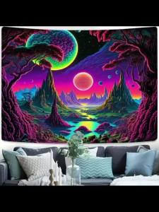 ผ้าพื้นหลังคริสต์มาสขายดี ตกแต่งบรรยากาศรื่นเริง ผ้าแขวนสไตล์ใหม่ ฉากหิมะสำหรับงานปาร์ตี้