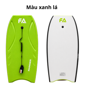 Ván Lướt Sóng Bodyboard FA RANGER 42.5 Inch - Lõi EPS Siêu Nhẹ Mặt Chống Trượt Kèm Dây Leash