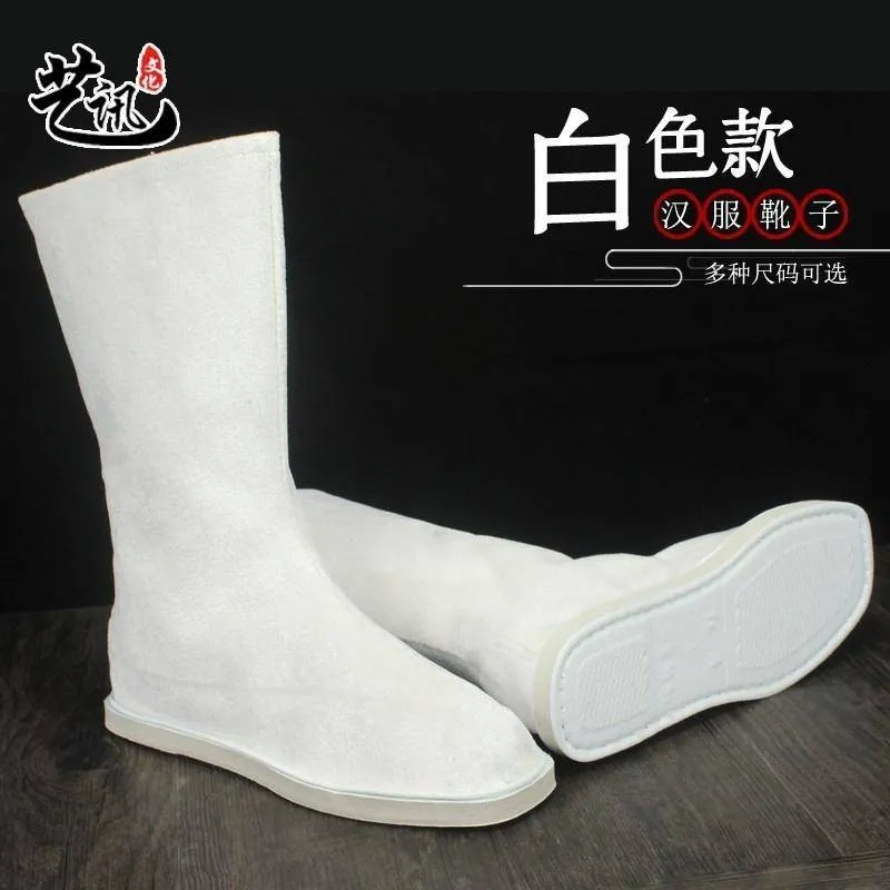 Hot Sale ☒ Antique shoes boys' Hanfu shoes official boots