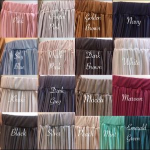 Celana Kulot & Rok Plisket Trend Terbaru