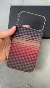 Real Kevlar Aramid Fiber Case For iPhone 17 Pro Max Carbon Fiber 1500D 600D Magsafe Cover Ultra Thin Cases for Iphone 17 Pro Max