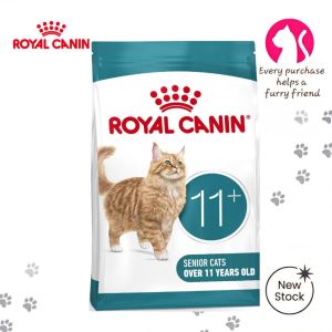 Royal Canin Ageing 11+ Senior Dry Cat Food 400g | Feline Health Nutrition for Cats Over 11 Years | Double Texture Kibble for Appetite Stimulation Renal Kidney Support & Urinary Health [New Arrival]