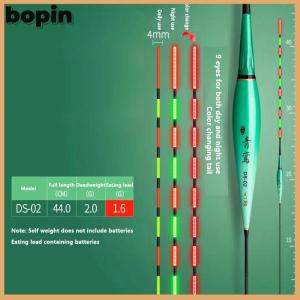 Bopin Cá rất nhạy cảm Float thay đổi màu sắc hardtail Trôi Dạt ngày và đêm trôi Cá Cắn màu thay đổi Trôi Dạt