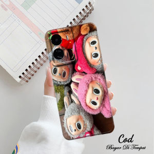 Softcase VIVO Y16 Cassing Case Hp Series Pro Camera Gambar LABUBU 4 TERBARU New Cassing Hp Softcase Fashion Lembut - Imut - Lucu Pelindung Camera Silikon Lembut Terbaru Untuk Wanita - Pria - Dewasa - Remaja COD BAYAR DI TEMPAT