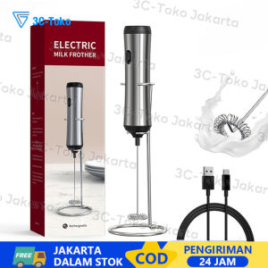Alat pembuat foam susu mixer kopi milk frother micro foam  Latte Busa Portabel KJBQ-1