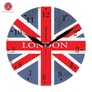 Jam Dinding Unik Minimalis Vintage Mediterania Hiasan Dekorasi Aesthetic Kamar Rumah Gaya Eropa