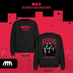 KPOP BTS ARIRANG Merch- Mugmania -Sweatshirt -Longsleeves - Jungkook V Jimin Jin Suga RM J-Hope