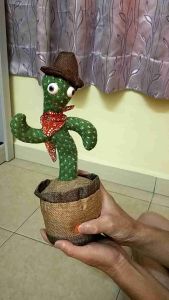 NEW TOY DANCING CACTUS WITH LIGHTING / CAN SINGGING  DANCING & TALKING