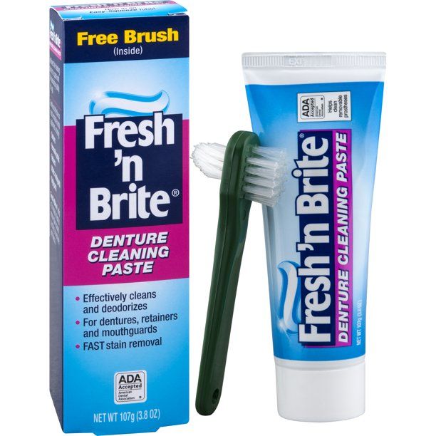 Fresh N Brite Denture Cleaning Paste