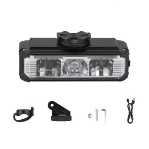 LED Front and Rear Light Suit High Intensity Emergencies Bicycles Flashlight for Safe Night Cycling