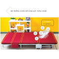 Giường gấp sofa thông minh Hàn Quốc - giường ngủ trưa văn phòng 180 x 65 x 26 cm. 
