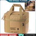 [BONDRE9]Portable 20L Camping Cookware Bag with Removable Dividers, Perfect for Organizing Your Outdoor Cooking Gear and Utensils. 