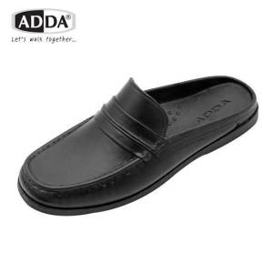 รองเท้าแตะ Adda เปิดส้น รุ่น 15601 สีดำ ของเเท้ 100%