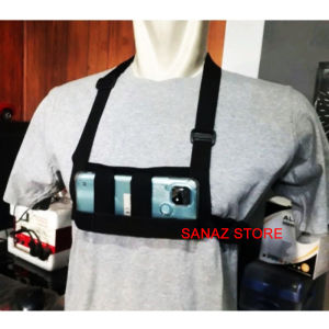CHEST STRAP BELT Untuk Holder HP Breket Vlog Hp kekinian