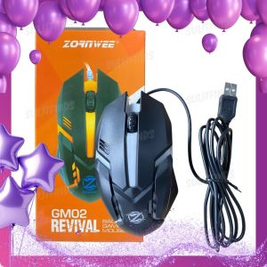 Zornwee GM02 Wired Backlit Mouse – Pro-Level Gaming Control