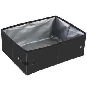 Edenpetz Có thể gập lại mèo đơn giản hộp rác có thể gập lại di động ngoài trời không thấm nước vật nuôi du lịch nhà vệ sinh