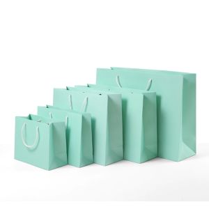 5pcs | (BIG)Pahiga (horizontal ) PAPER BAG Gift Bag with Handles Craft Package Paper Gift Box Jewelry Birthday Decoration Event