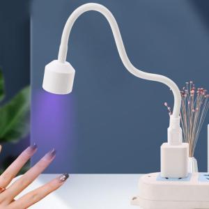 Single Finger Manicure Phototherapy Lamp Nail Art Tool for Gel Polish Manicure UV LED USB DIY Nail Lamp
