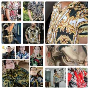 เสื้อเชิ๊ตฮาวาย ส่งฟรี พิมพ์ลายเต็ม Mr. Junko แท้ ไม่ต้องรีด ถ่ายจากเสื้อจริง ผ้านุ่มใส่สบาย ผ้าไม่หด สีไม่ตกผ้าซาติน-ญี่ปุ่น พิมพ์ลาย หน้า และหลัง ต่อลาย กลางตัว ผ้านุ่มใส่สบาย สีไม่ตก ผ้าไม่หด ผ้าไม่ต้องรีด เสื้อทรงมาตราฐาน ต