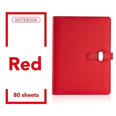 Leather cover Loose-leaf Notebook Detachable Notepad line A5 6 hole abbie lu