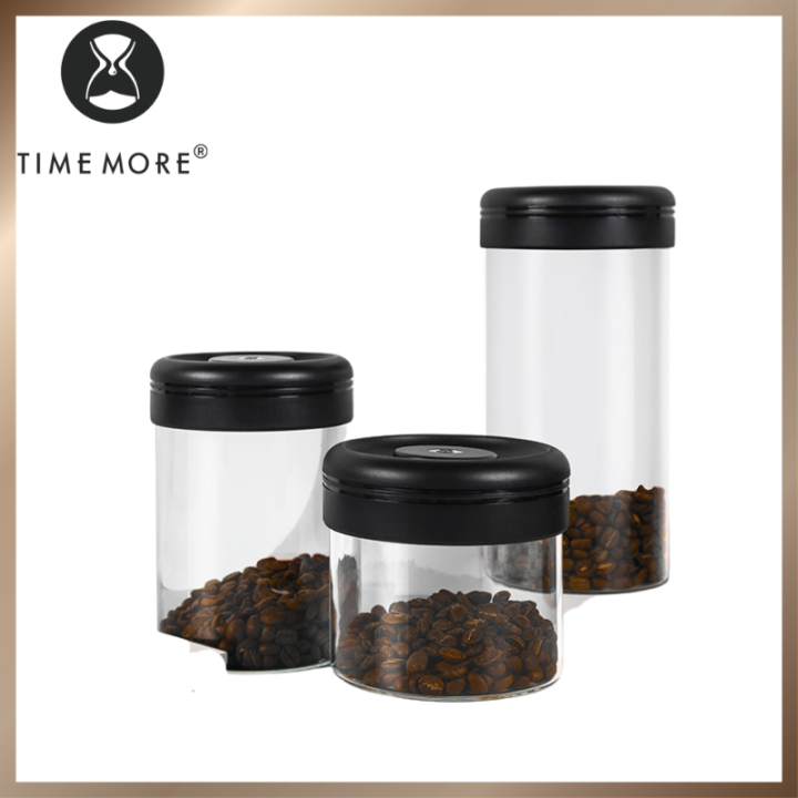 TIMEMORE Vacuum Sealed Jar Coffee Bean Canister Storage can Lazada